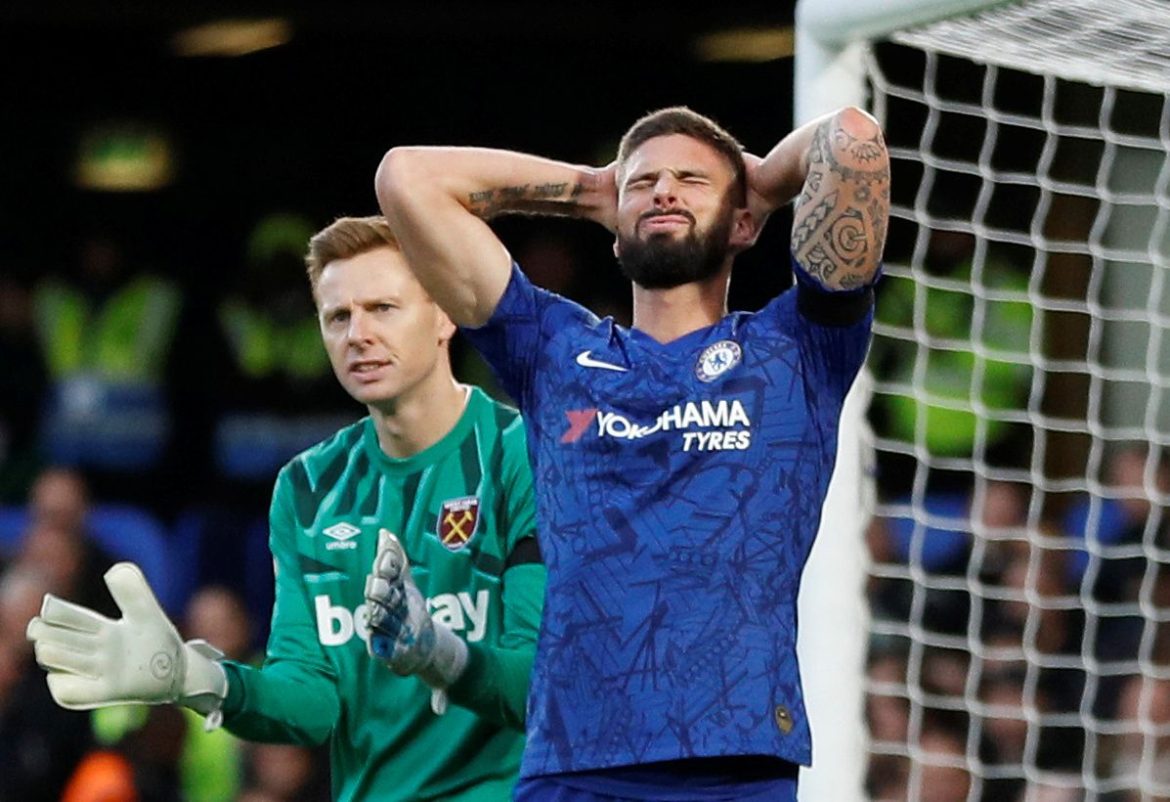 Newcastle fans respond to Olivier Giroud claims